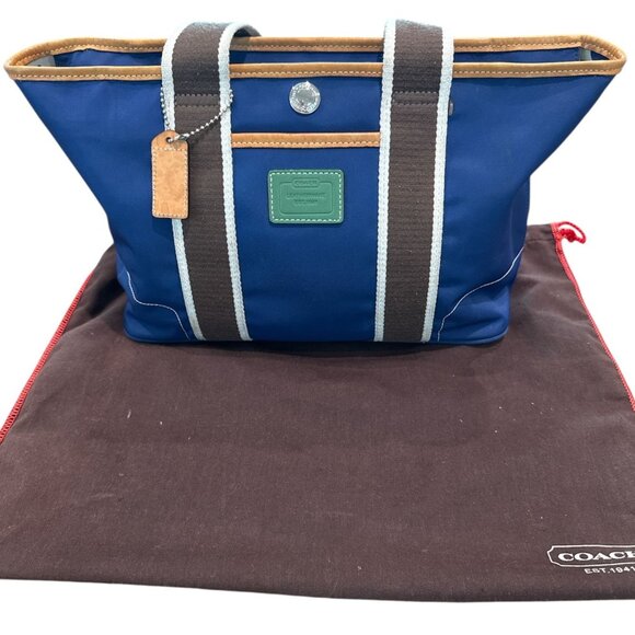 Vintage early 2000's Mini Coach Hampton Weekend Tote, w/ dust bag - Picture 1 of 13